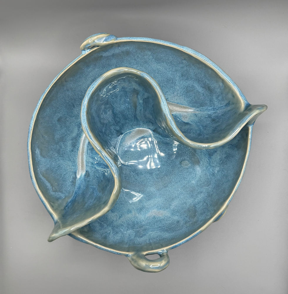 Thumbnail: Blue opal bowl