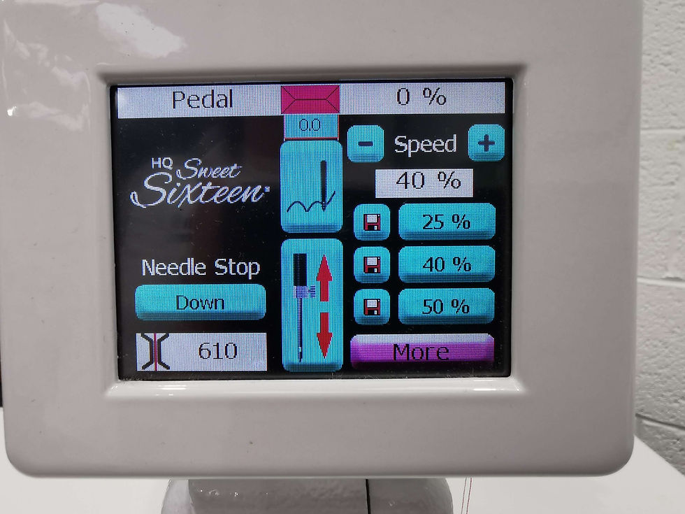 Thumbnail: SOLD! Handi Quilter Sweet Sixteen 16" Longarm