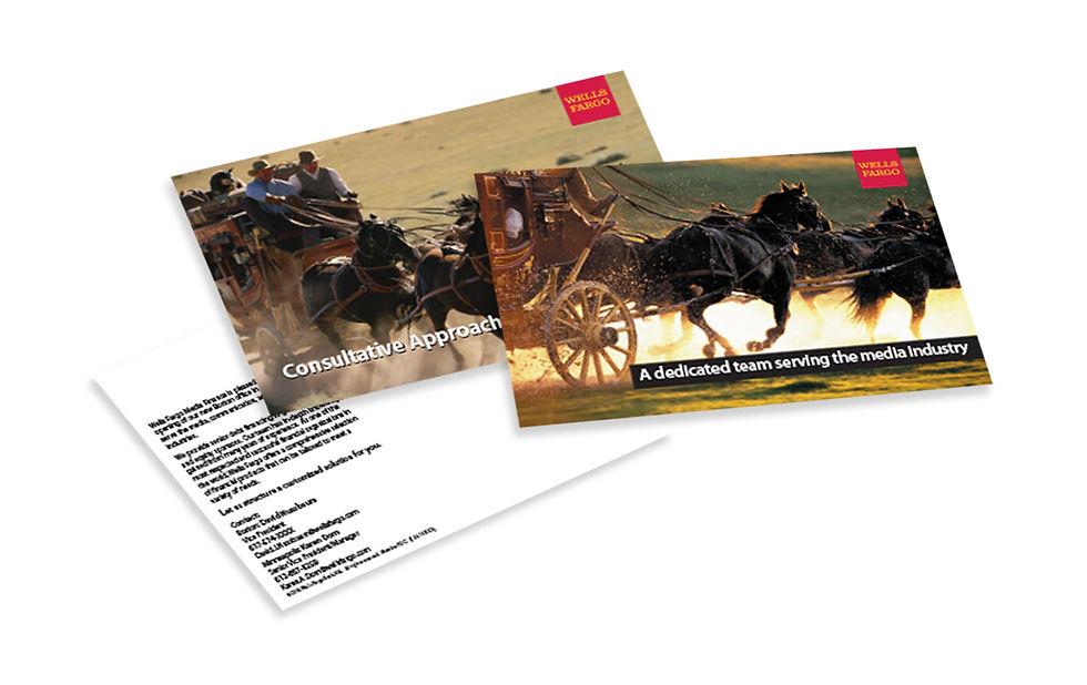Wells Fargo CMG Postcards