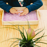 Learning materials in a montessori metho