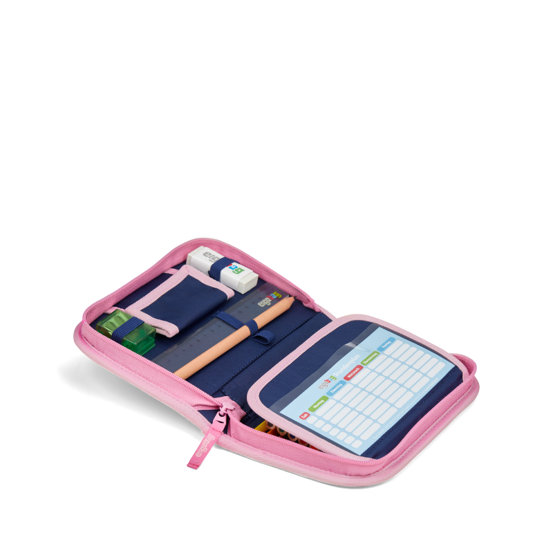 Miniaturbild: rosa ergobag Zubehör Stiftemappe offen