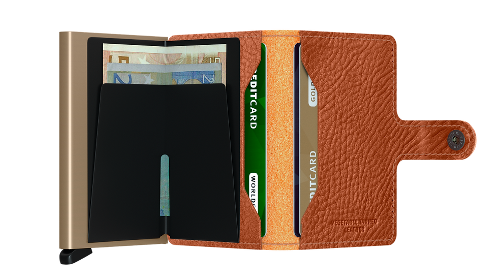 Miniaturbild: Miniwallet SECRID Veg caramello-sand