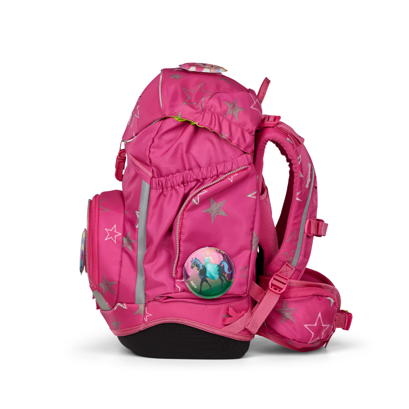 Miniaturbild: rosa Schulrucksack ergobag Sternzaubaer Set Pack Ansicht Seite