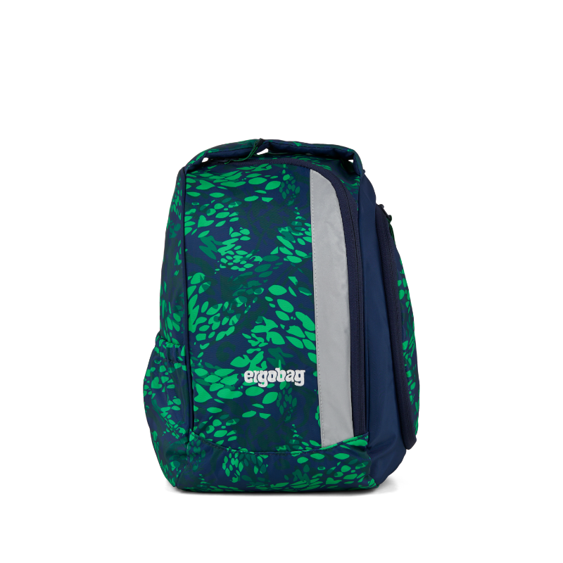 Miniaturbild: Schulrucksack für Sport grün blau Ansicht vorn