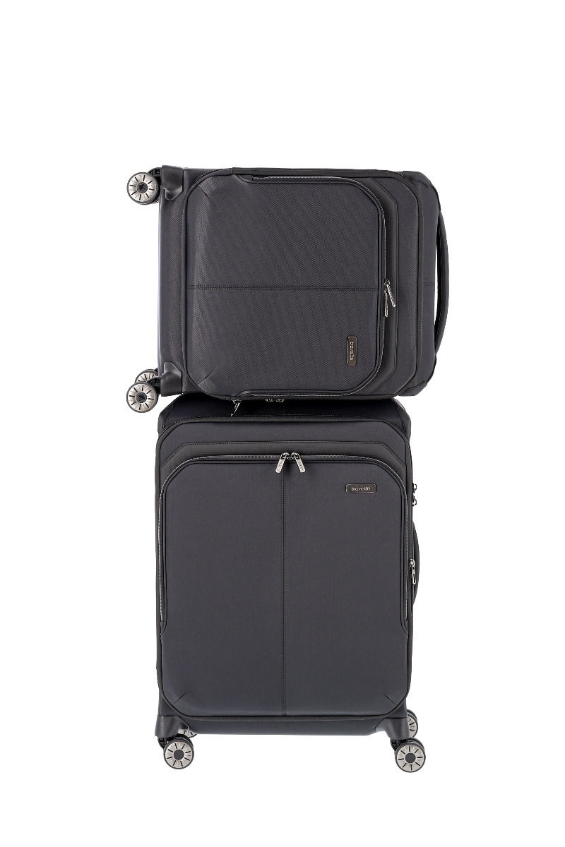 Miniaturbild: eleganter Koffer Trolley S Handgepäck schwarz