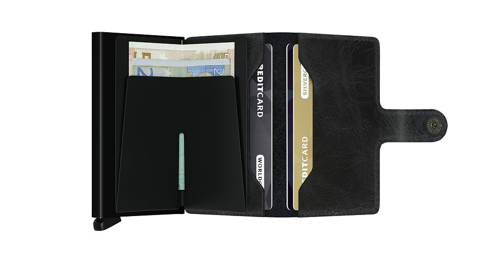 Miniaturbild: Miniwallet SECRID Vintage black