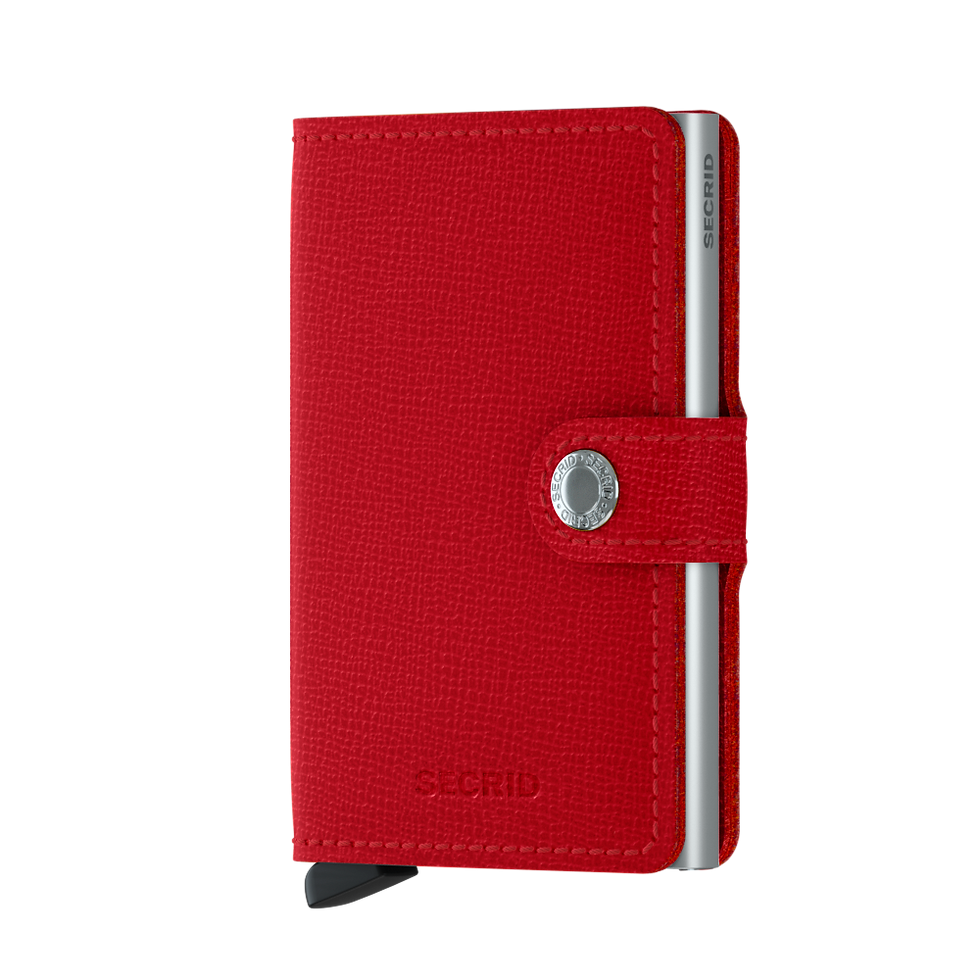 Miniwallet SECRID Crisple red