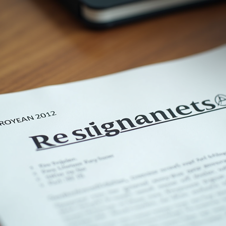 Démission ou prise d'acte : comment déterminer la date d'arrêt de l'ancienneté du salarié ?