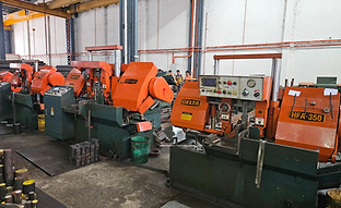 Bandsaw Sawing Machine cutting to custom lengths