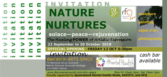 Nature Natures Exhibition at Wan'din'in Arts Space