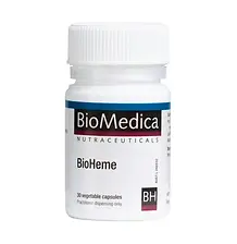 BioHeme BioMedica supplement for iron deficiency