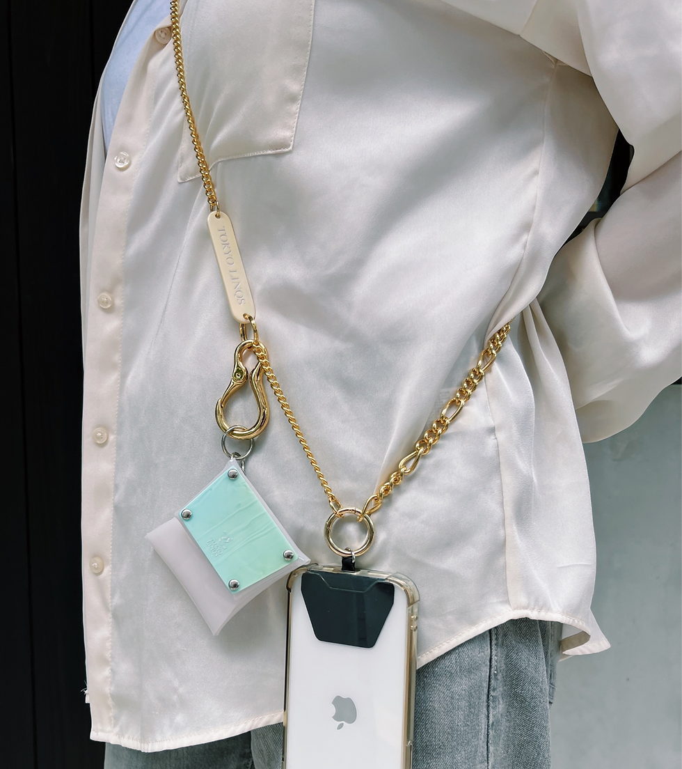 Thumbnail: phone shoulder strap (C-002_G-wh)