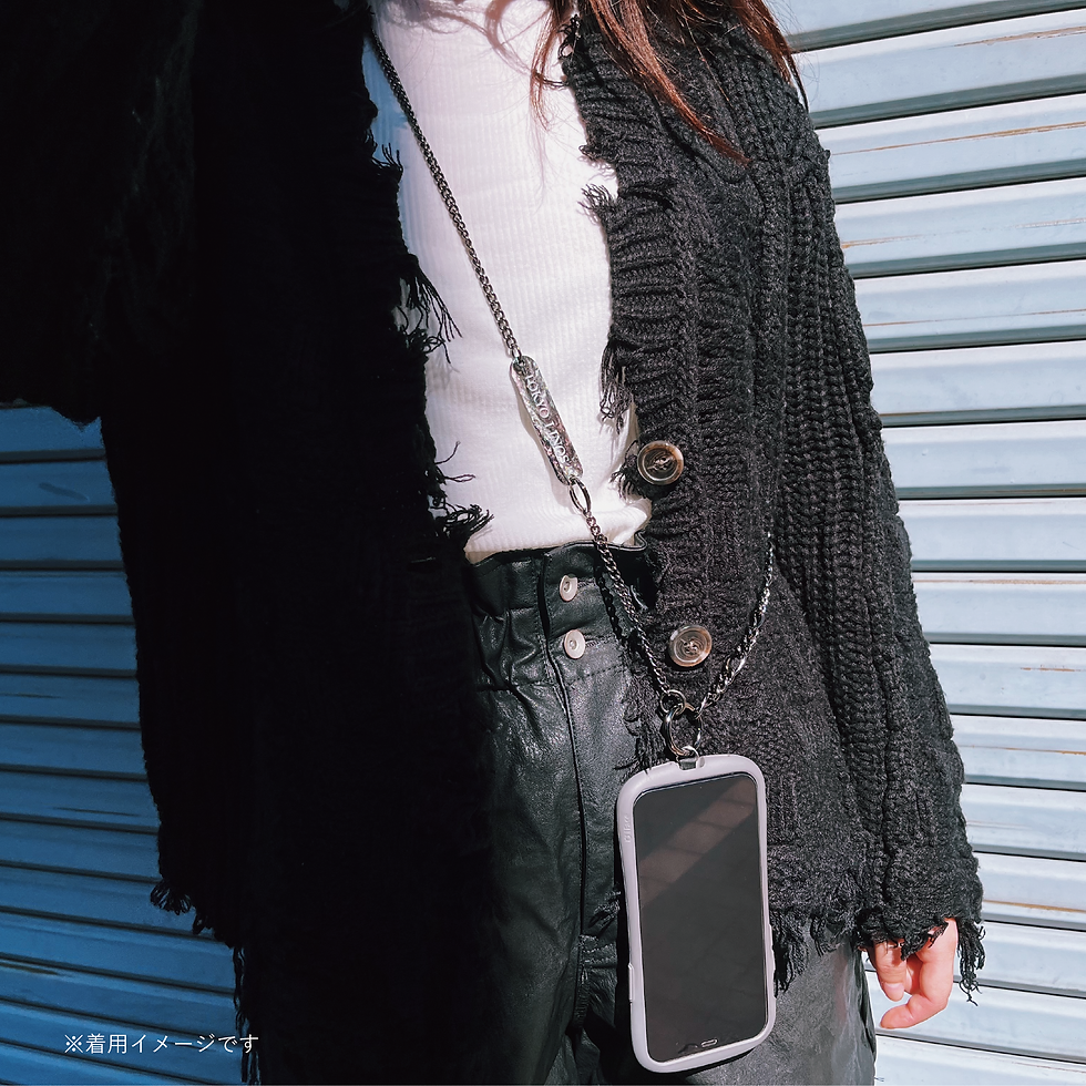 サムネイル： phone shoulder strap BK-01_bl