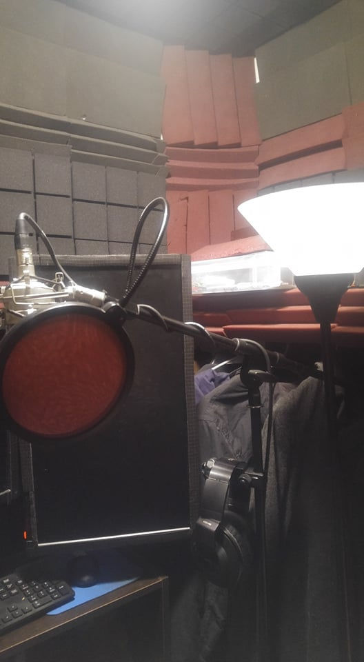 Microphone and Script Monitor