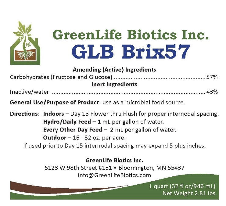 32 oz. GLB Brix57 - Shipping Included