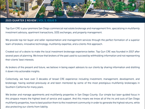 Top Gun CRE 2025 Q2 Newsletter