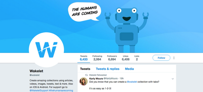 Using Social Media in the Classroom with Wakelet