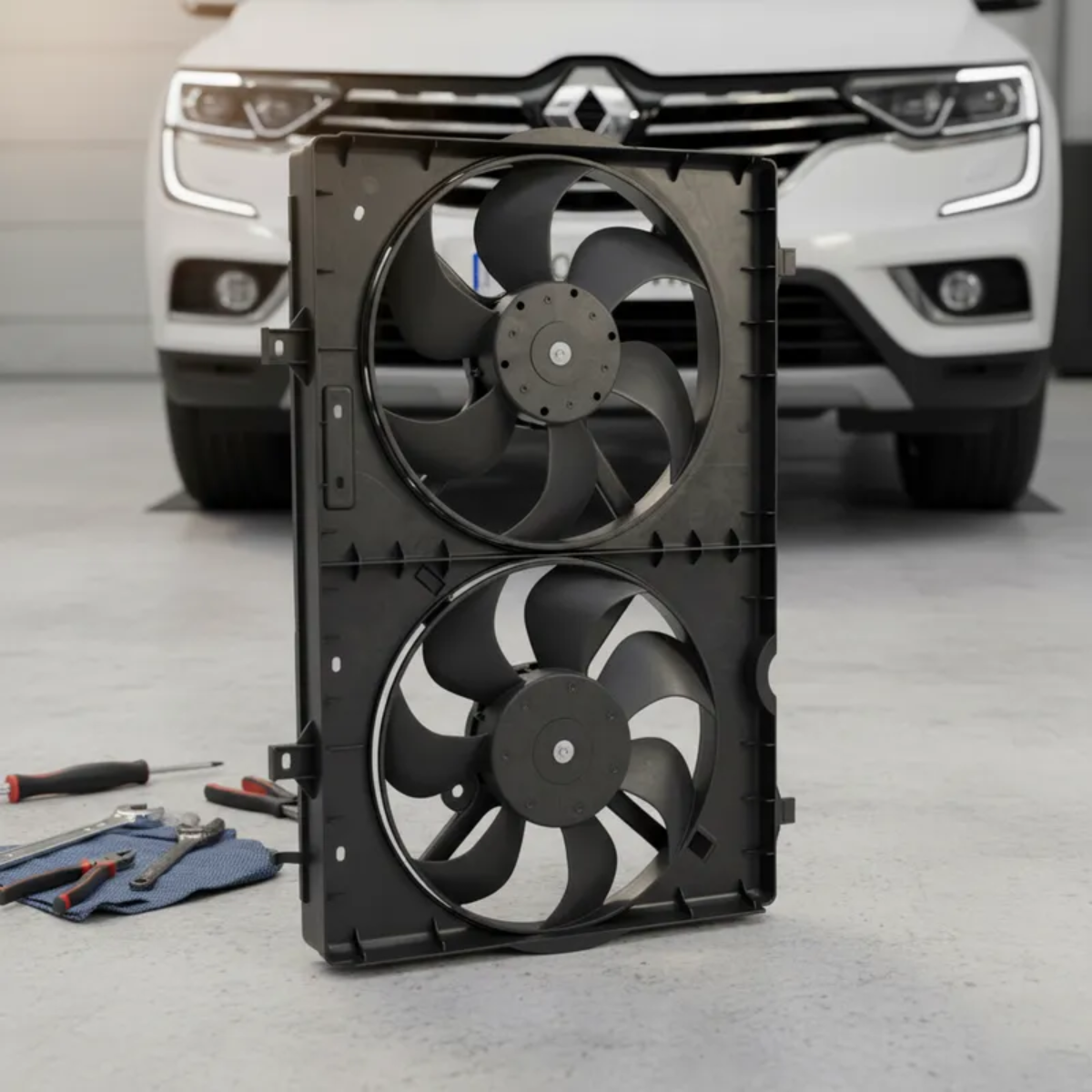 Motoventilador Para Renault Koleos Modelo Viejo, Completo