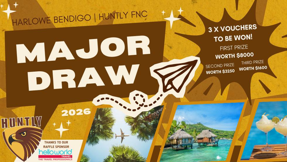 Huntly Football Netball Club | Major Raffle 2026