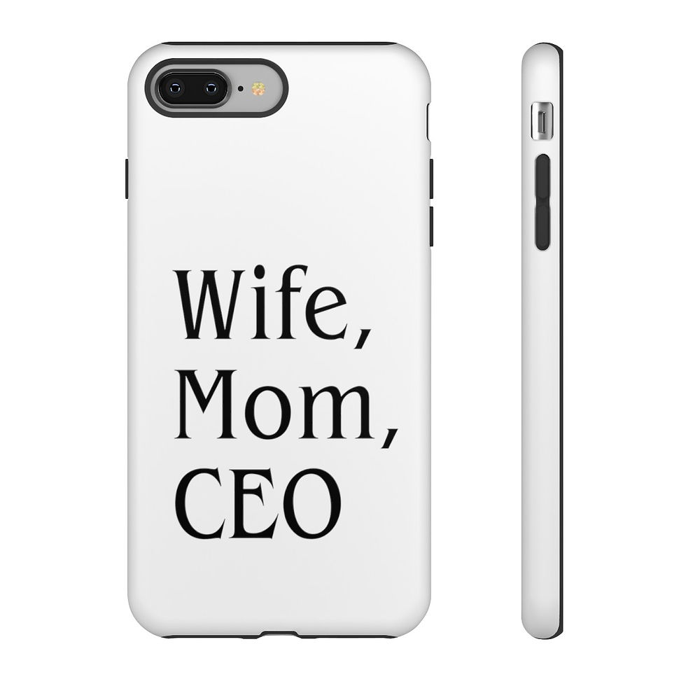 Miniatura: Wife, Mom & CEO Phone Case