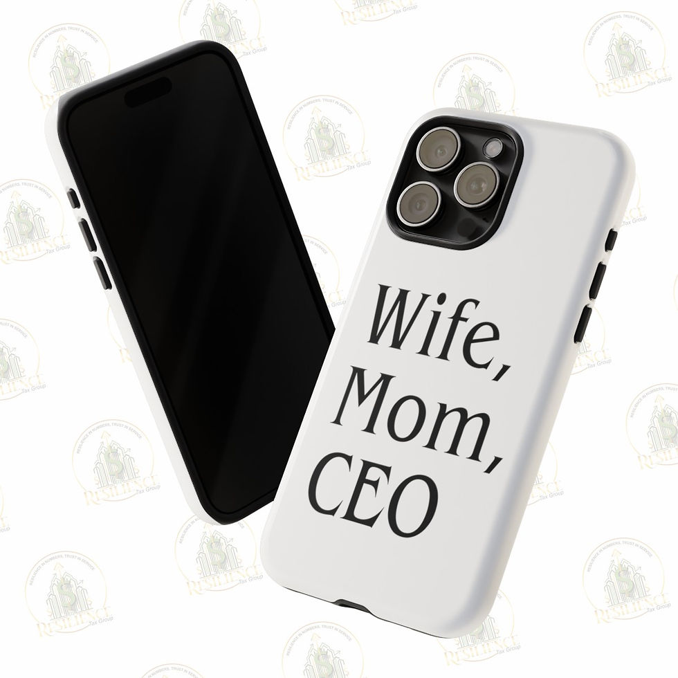 Miniatura: Wife, Mom & CEO Phone Case