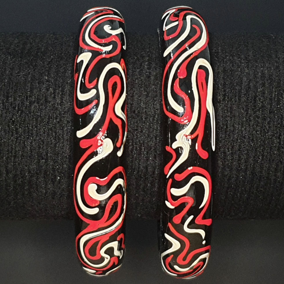 front shot of Contemporary Mango-Wood Bangles 3