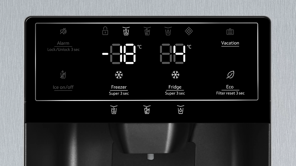 Thumbnail: NEFF - N70 AMERICAN FRIDGE FREEZER