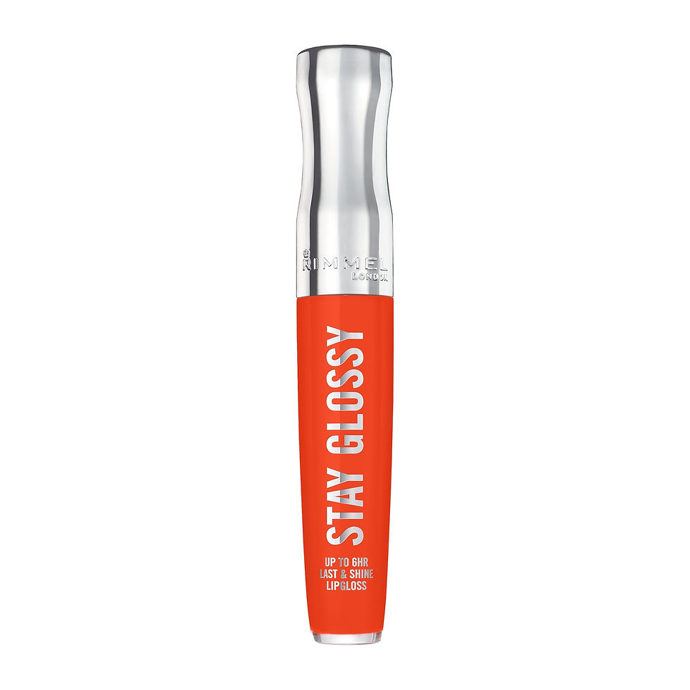 Thumbnail: Rimmel London Stay Glossy 430 Going  Lip Gloss Non-Sticky Cruelty-Free Color and