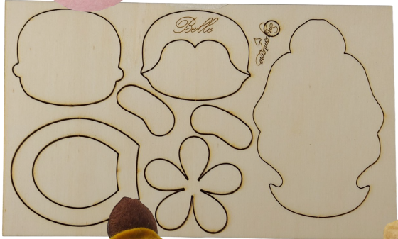 Miniatura: Sagoma in legno formallegra Principi e Principesse