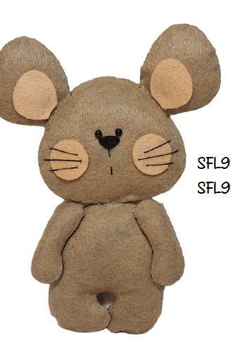 Sagoma in Legno Topo