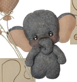 Miniatura: Sagoma in Legno Formallegra - Animaletti