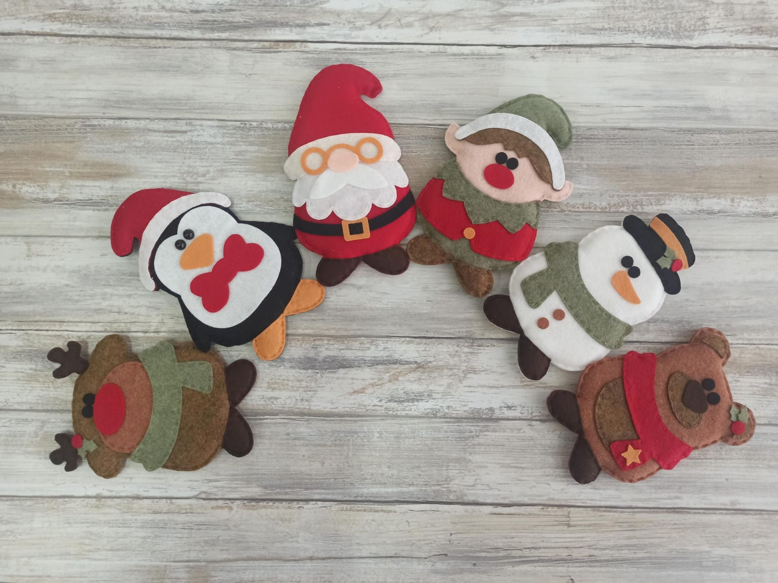 Kit Personaggi Easy Do 6 Personaggi Natalizi