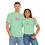 Thumbnail: Just Married Wifey Tee - Unisex Heavy Cotton T-Shirt for Newlyweds