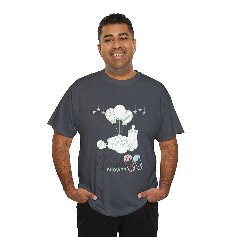 Thumbnail: Daddy Shower Celebration Tee, Gender-Neutral Baby Shower Shirt