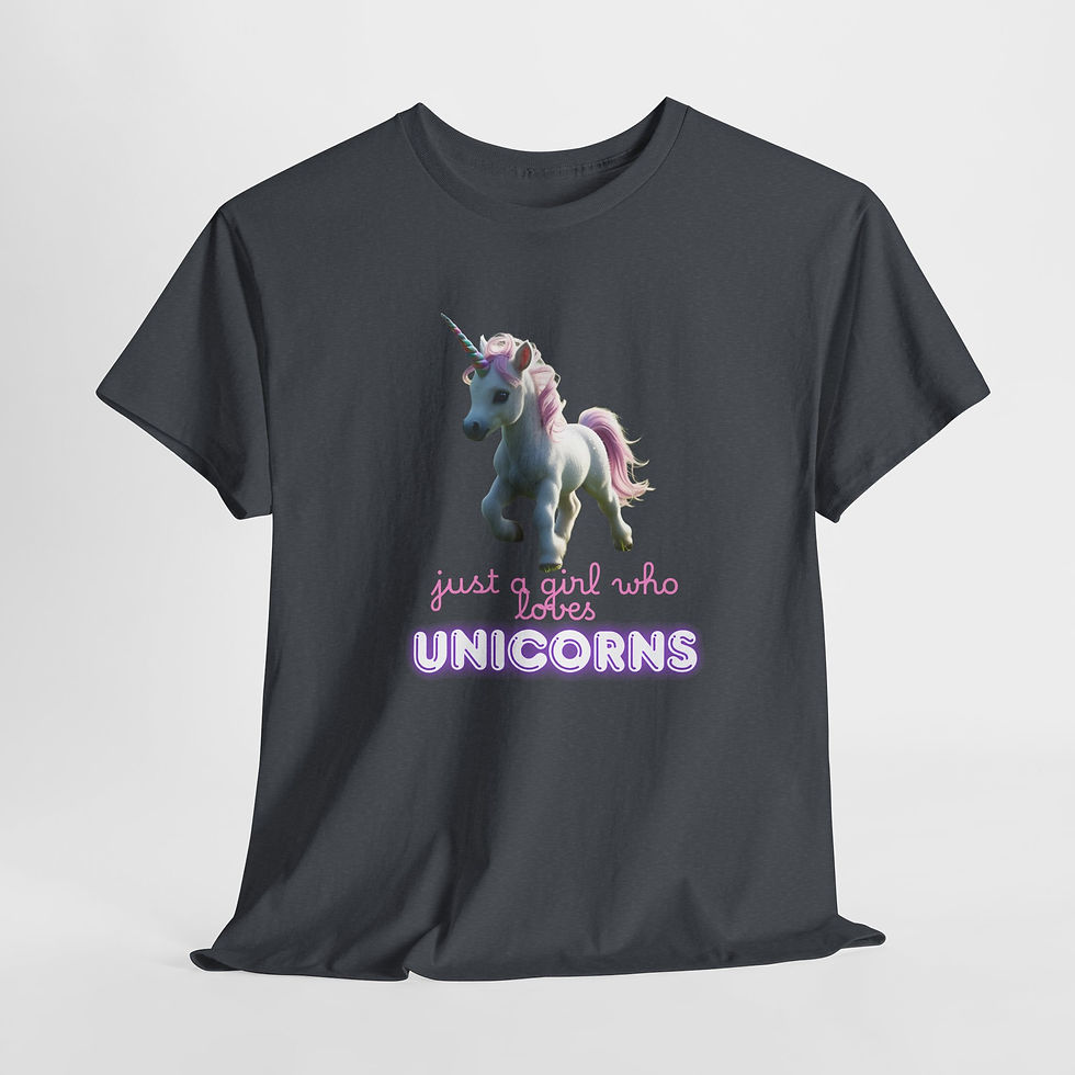 Thumbnail: Unicorn Lover Tee, Cute Unicorn Shirt, Magical Gift 
