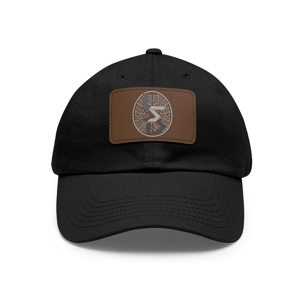 Thumbnail: LS Design Store Hat with Leather Patch 