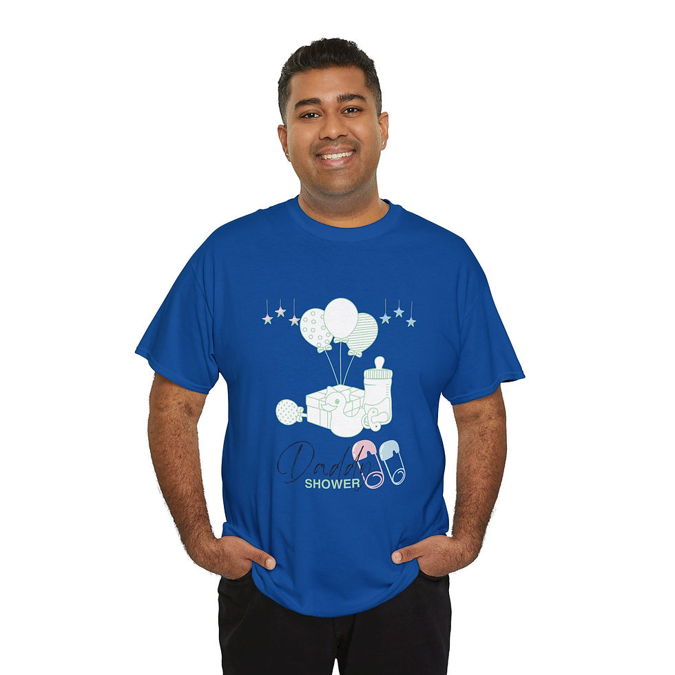 Thumbnail: Daddy Shower Celebration Tee, Gender-Neutral Baby Shower Shirt