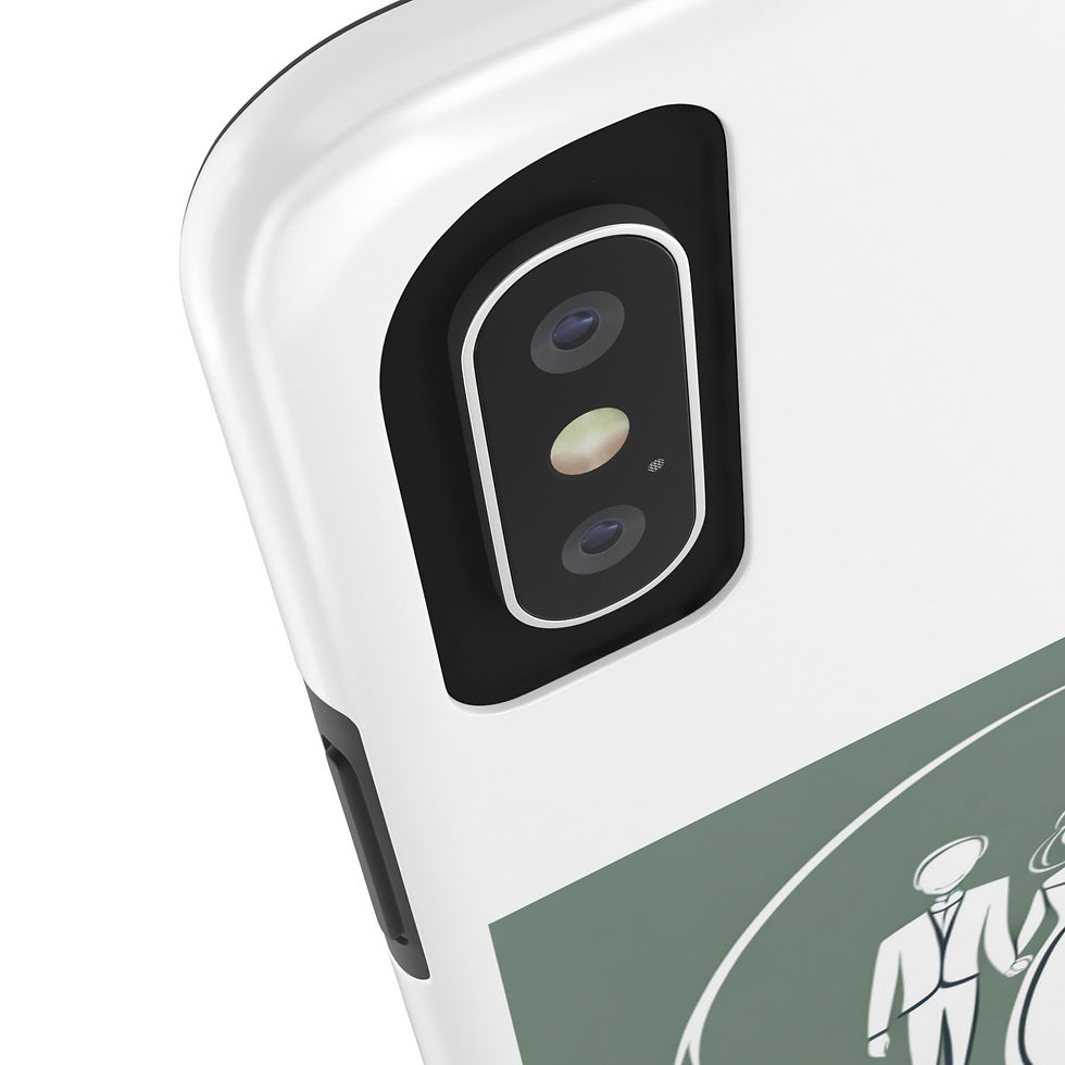 Thumbnail: Just Married Tough Phone Cases 