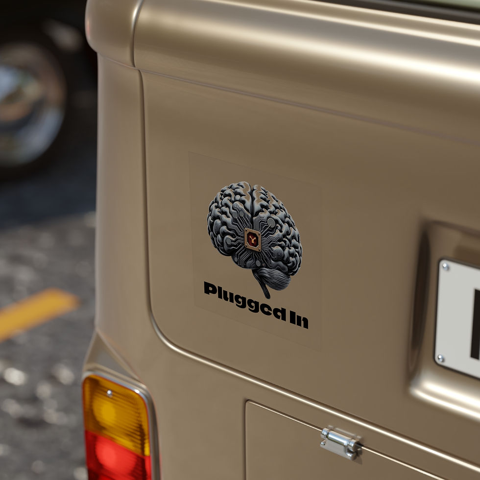 Thumbnail: Transparent Outdoor Stickers, Square, 1pc