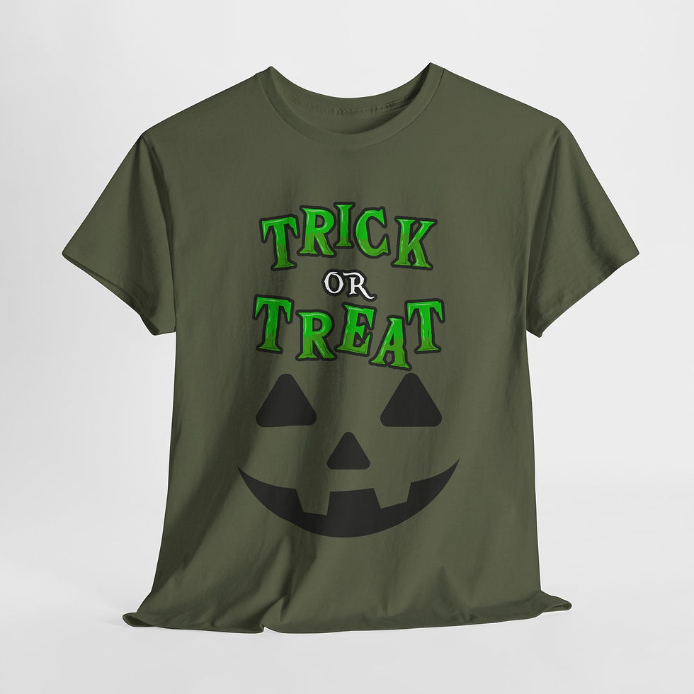 Thumbnail: Halloween Trick or Treat Shirt, Spooky Season Apparel