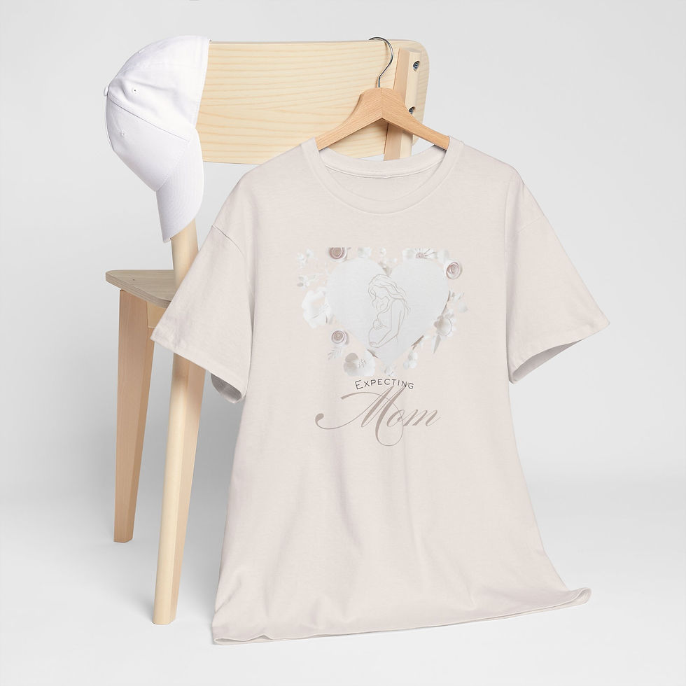 Thumbnail: Expecting Mother Unisex Heavy Cotton Tee