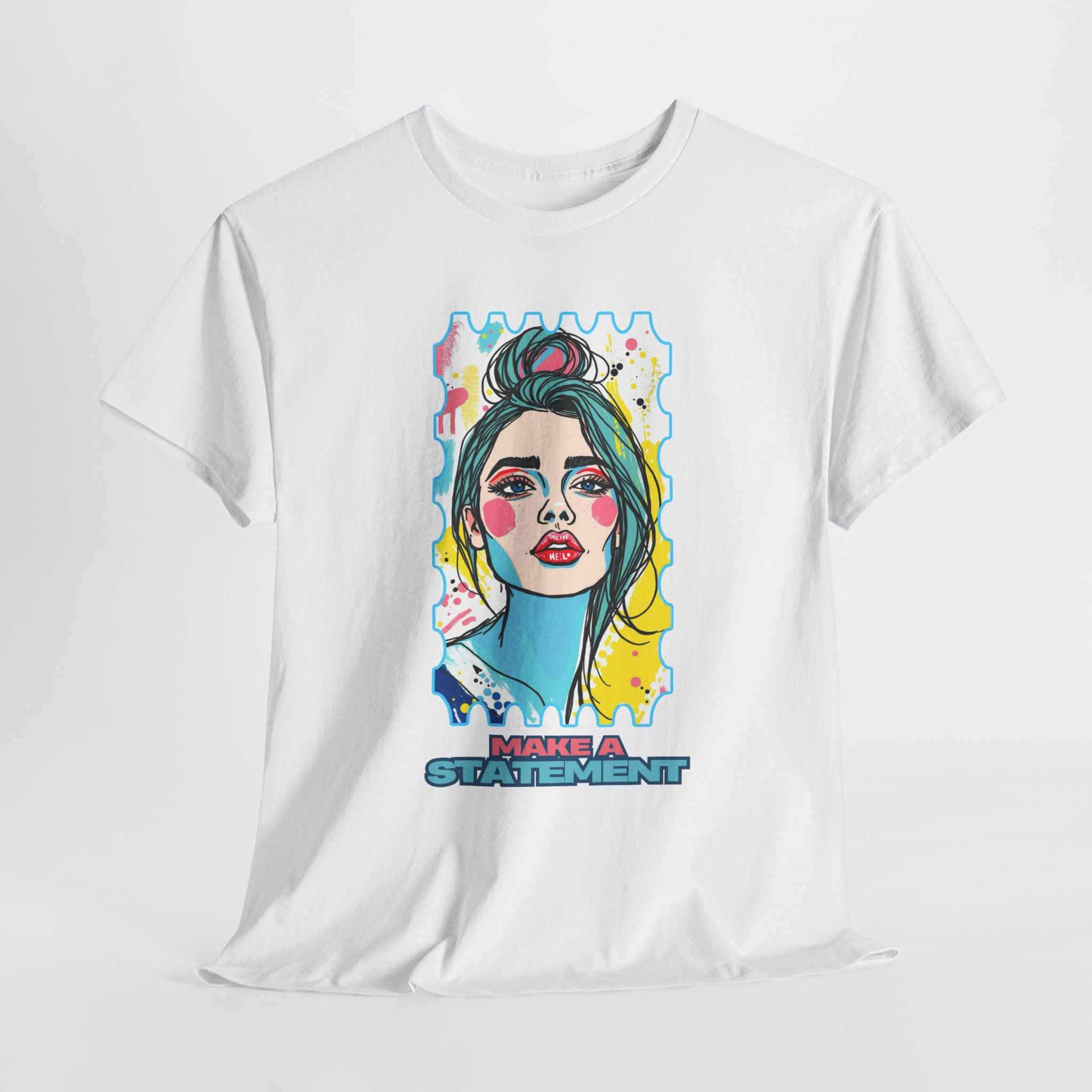 Bold Graphic Tee with Glam Inspiration | Casual Streetwear, Stylish 