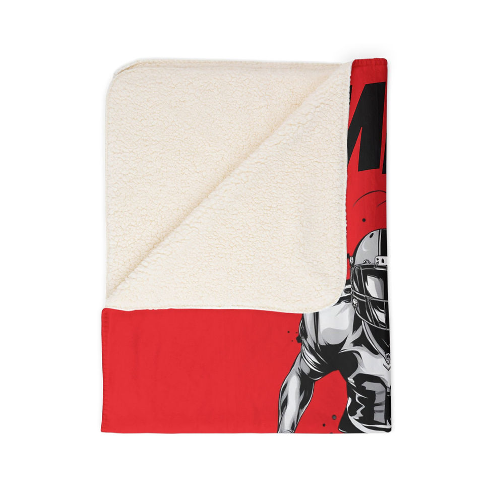 Thumbnail: Gameday Fleece Sherpa Blanket - Perfect for Sports Fans