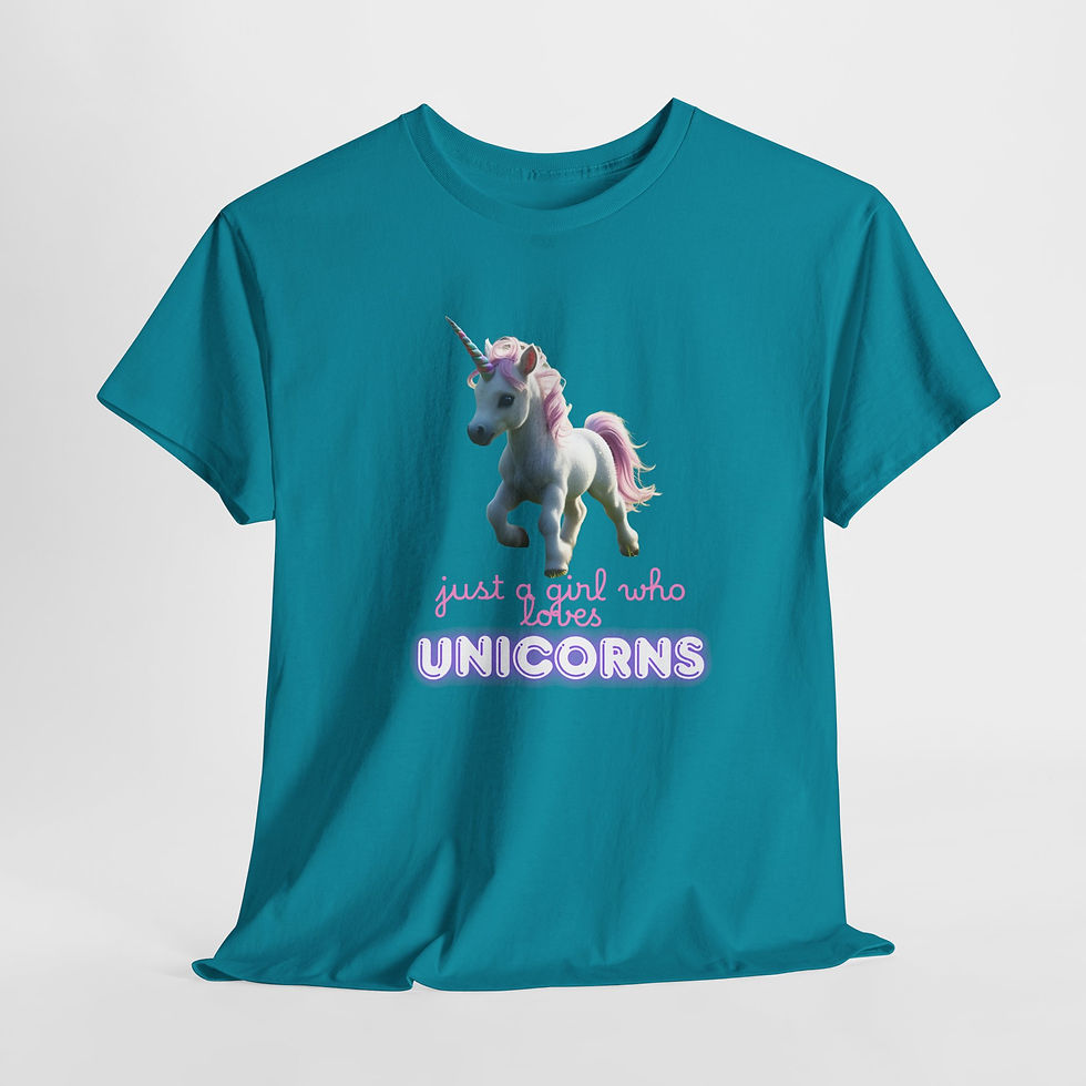 Thumbnail: Unicorn Lover Tee, Cute Unicorn Shirt, Magical Gift 