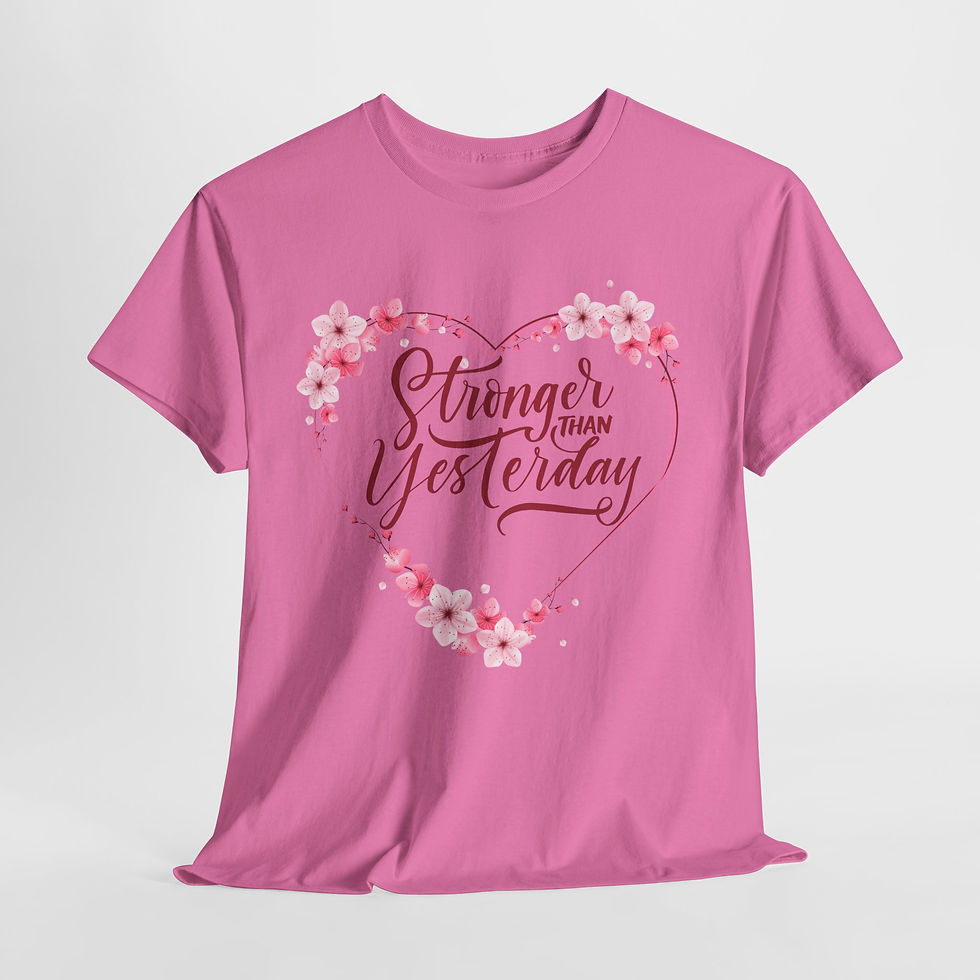 Thumbnail: Heartfelt Strength Tee | Inspirational Gift, Self-Love Reminder