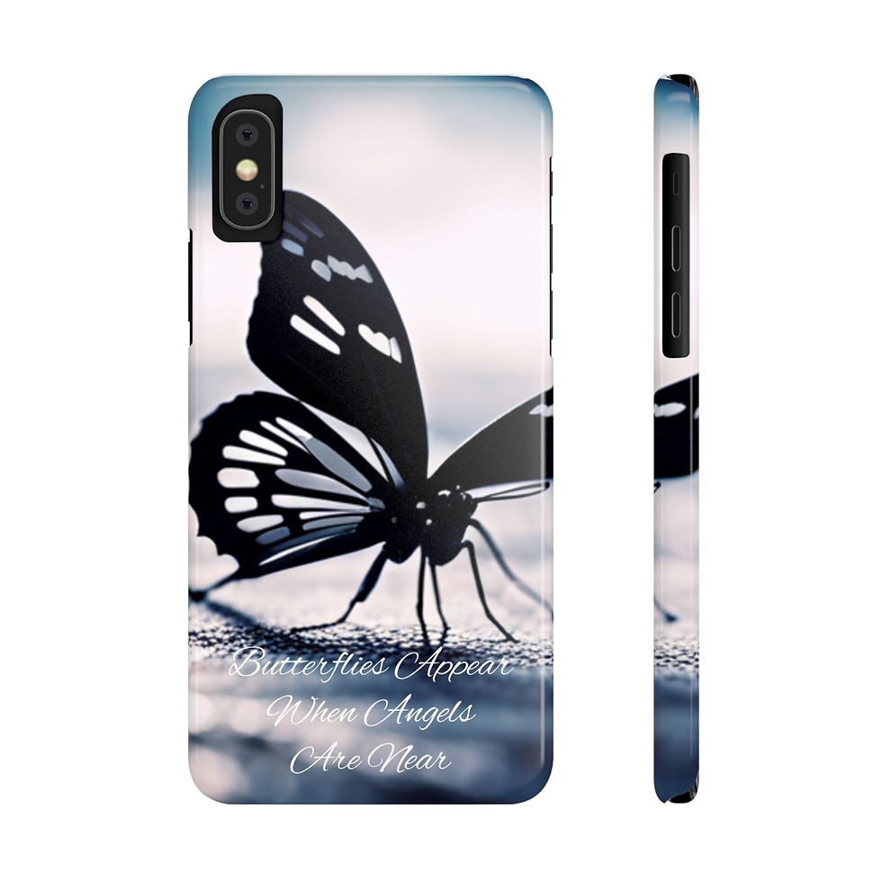 Thumbnail: Butterflies Appear - Slim Phone Cases