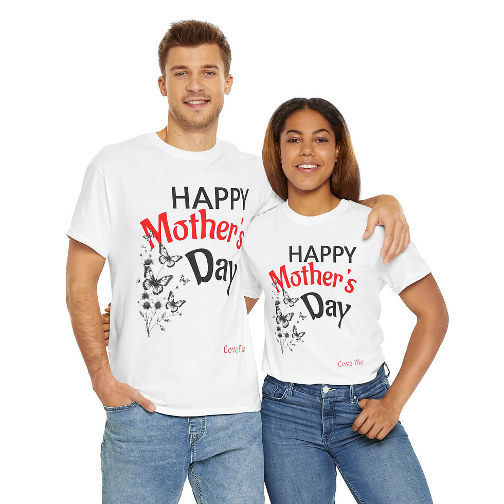 Thumbnail: Happy Mother's Day Unisex Heavy Cotton Tee