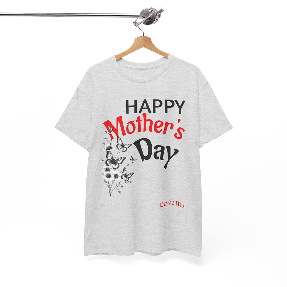 Thumbnail: Happy Mother's Day Unisex Heavy Cotton Tee