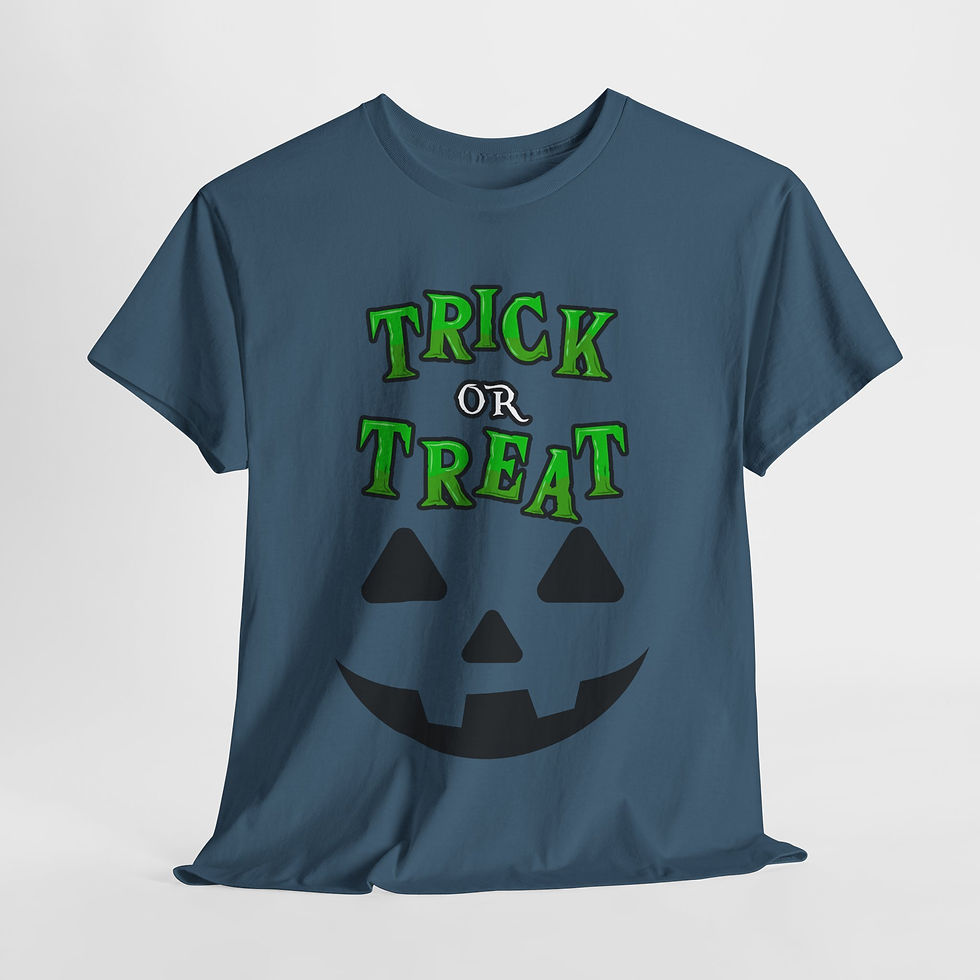 Thumbnail: Halloween Trick or Treat Shirt, Spooky Season Apparel