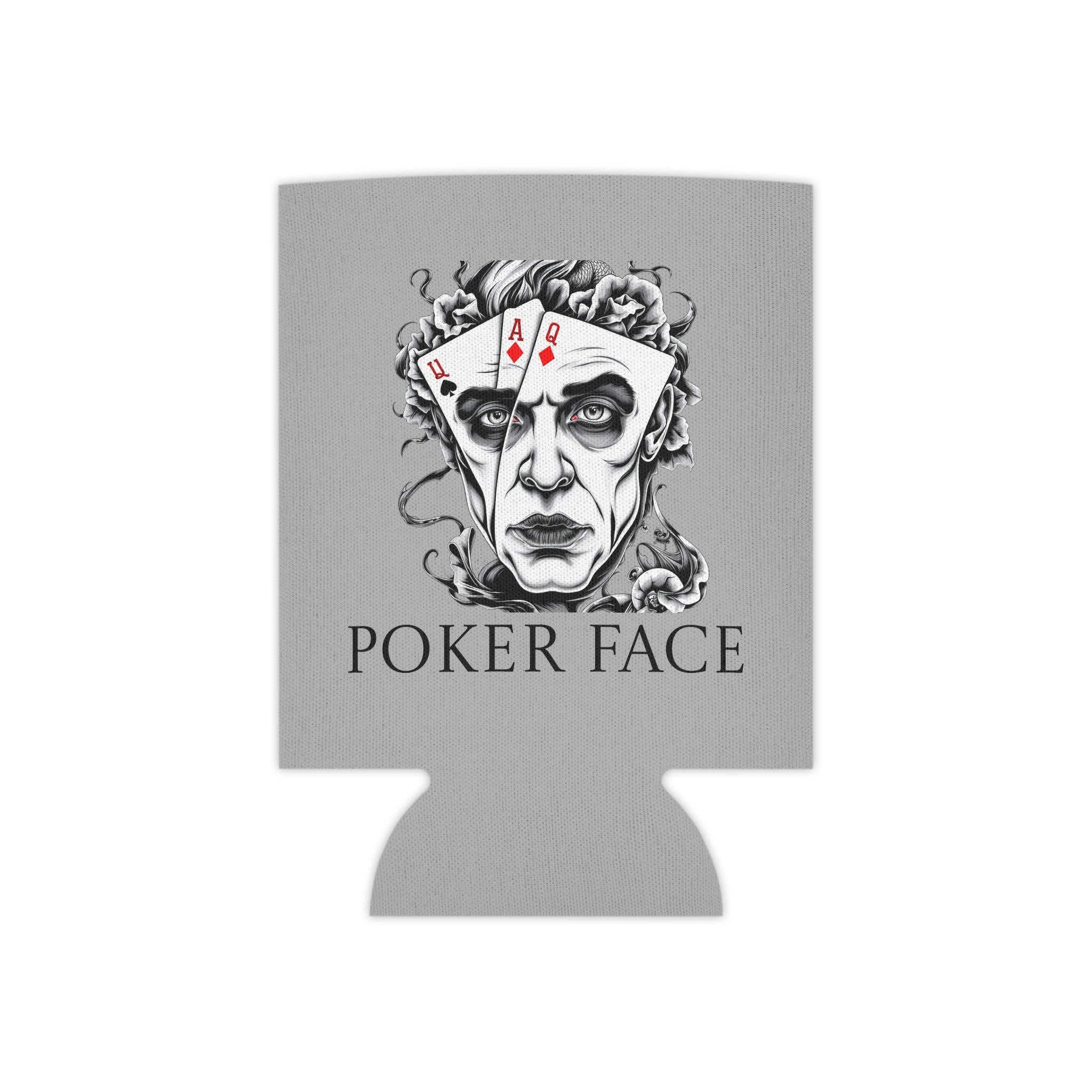 Cooler - Poker Face Design for Gamers & Party Lovers